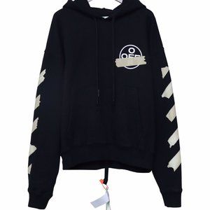 Off White Black Hoodie 41001